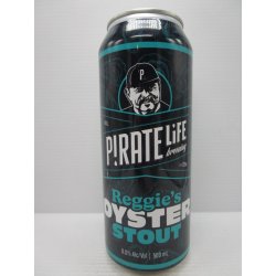 Pirate Life - Reggies Oyster Stout 8% 500ml - Grape & Grain