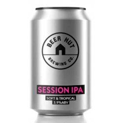 Beer Hut - Session IPA Soft & Tropical 3.9% ABV 330ml Can - Martins Off Licence