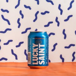 Lucky Saint  Alcohol-Free Lager  0.5% 330ml Can - All Good Beer