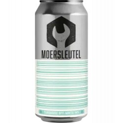 Moersleutel Craft Brewery Barcode: Turquoise Off-White