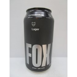 Fox Friday Core Lager 4% 375ml - Grape & Grain