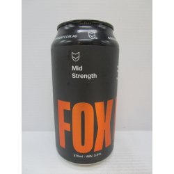 Fox Friday Core Mid Strength 3.5% 375ml - Grape & Grain