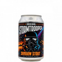 Original Stormtrooper Beer  Shadow Stout - Rebel Beer Cans