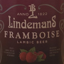 Lindemans Framboise - Bierlager