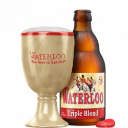 Waterloo Triple - Blonde 7,5% (Casier de 24 x 33cl) - Big Bag Delivery