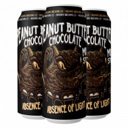 4 Hands Brewing Company Absence of Light Peanut Butter Chocolate Milk Stout