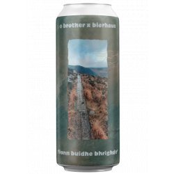 O Brother collab Bierhaus- Lionn Buidhe Bhrighde Sour 4.3% ABV 440ml Can - Martins Off Licence