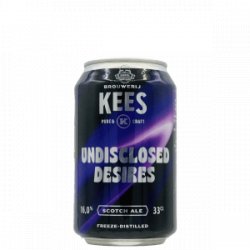 KEES – Undisclosed Desires - Rebel Beer Cans