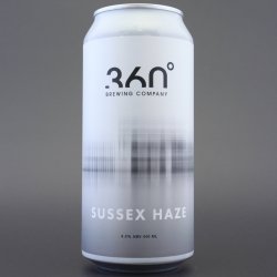 360 Degree Brewing Company - Sussex Haze - 4.5% (440ml) - Ghost Whale