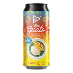 Funky Fluid Free Gelato: Mango Sticky Rice