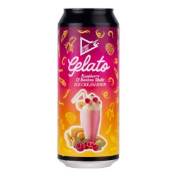 Funky Fluid Gelato: Raspberry & Banana Shake