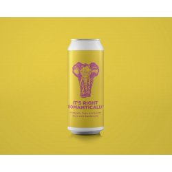 Pomona Island IT’S RIGHT ROMANTICALLY Pineapple, Yuzu and Lychee Sour with Cardamom 6.5% - Pomona Island Brew Co