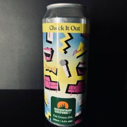 Mountain Culture, Check It Out!: Oat Cream IPA, 500ml - My Beer Dealer