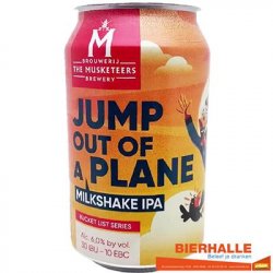JUMP OUT OF A PLANE 33CL BLIK 6% - Bierhalle