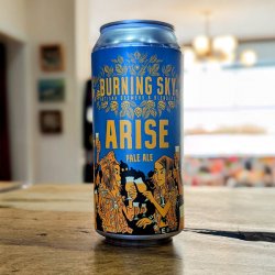 Burning Sky - Arise - 4.4% Centennial Amarillo Pale Ale - 440ml Can - The Triangle