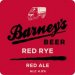 Barneys Beer Red Rye (Cask) 