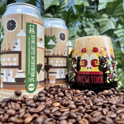 Brew York - Divine Coffee Intervention - Coconut Espresso Martini Milk Stout   - Hops and Hampers