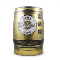 Barrilete  Alemã Warsteiner Premium 5L - CervejaBox