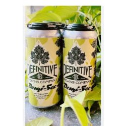 Definitive Brewing Company Demi-Sec NEIPA 4 pack 16 oz. Can - Petite Cellars