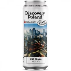 PINTA Discovery Poland  WARSAW HAZY IPA - Sklep Impuls