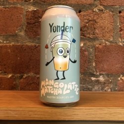 Yonder Brewing Mango Matcha Latte