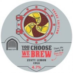 Vault City Brewing Zesty Lemon Cola Vault City Brewing Zesty Lemon Cola