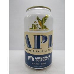 Mountain Culture Aussie Pale Lager 4% 355ml - Grape & Grain