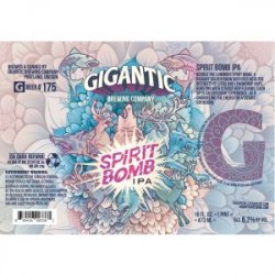 Gigantic Brewing Co. Spirit Bomb IPA 16oz can - Bine & Vine