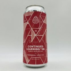 Cerebral Continued Learning Hazy Double IPA Can - Bottleworks