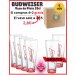 BUDWEISER - Vaso de Pinta - 6 Unidades 33cl 