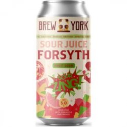 Brew York  Sour Juice Forsyth  5% - The Black Toad