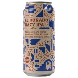 Sawmill El Dorado Hazy IPA 440ml BB 300524 - The Beer Cellar