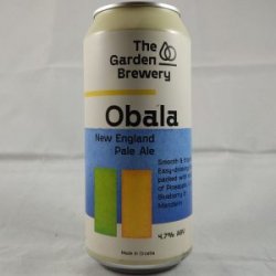 The Garden Brewery Obala  New England Pale Ale    THTBBE 1223 - Gedeelde Vreugde