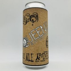 Ale Apothecary Queen of Noise Oak-Aged Red Wine Grape Wild Ale Can - Bottleworks