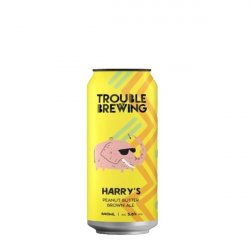 Trouble Brewing Harry’s Peanut Butter Brown Ale (440ml) - Castle Off Licence - Nutsaboutwine