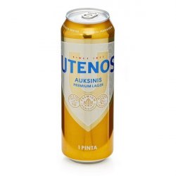 Utenos Auksinis Premium Lager (568ml) - Castle Off Licence - Nutsaboutwine