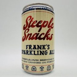 Steeple Jack Franks Sparkling Ale Can - Bottleworks