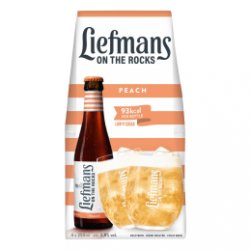 Liefmans Peach 3,8% (Casier de 24 x 25cl) - Big Bag Delivery