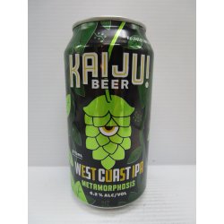 Kaiju Metamorphosis West Coast IPA 6.2% 375ml - Grape & Grain