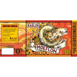 De Heidebrouwerij etiket
Moeflon - De Heidebrouwerij