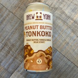 Brew York - Peanut Butter Tonkoko (Stout - MilkSweet) - Lost Robot