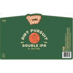 Dewey Beer Company Dirt Pursuit DIPA 4 pack 16 oz. Can - Petite Cellars