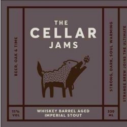 Strange Brew The Cellar Jams Whiskey BA Imperial Stout 2020 330ml - BeerShop.gr