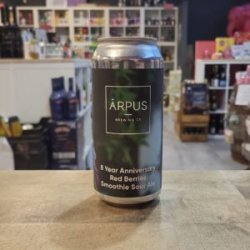 Ārpus Brewing Co. 8 Year Anniversary Red Berries Smoothie Sour Ale Ārpus Brewing Co. 8 Year Anniversary Red Berries Smoothie Sour Ale