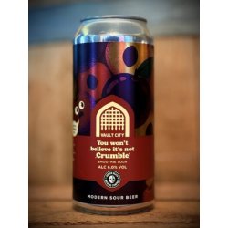 Vault City Brewing You Won’t Believe It’s Not Crumble!