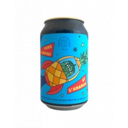 Arav' - VERS L'INFINI ET L'ANANAS Pastry Sour 33 cl - Bieronomy