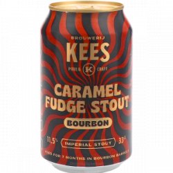 Kees Caramel Fudge Stout Bourbon - Drankgigant.nl