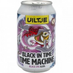 Het Uiltje Black In The Time Machine Black IPA - Drankgigant.nl