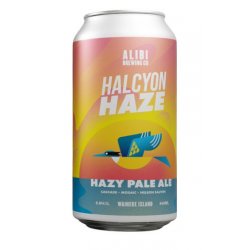 Alibi Brewing Halcyon Haze Hazy Pale Ale 440mL - The Hamilton Beer & Wine Co