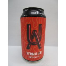 Urban Alley Vermilion Hazy IPA 7% 375ml - Grape & Grain